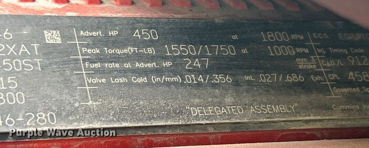 image for item YA0659 2016 Freightliner Cascadia semi truck