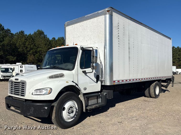 image for item YA1092 2017 Freightliner Business Class M2 box truck