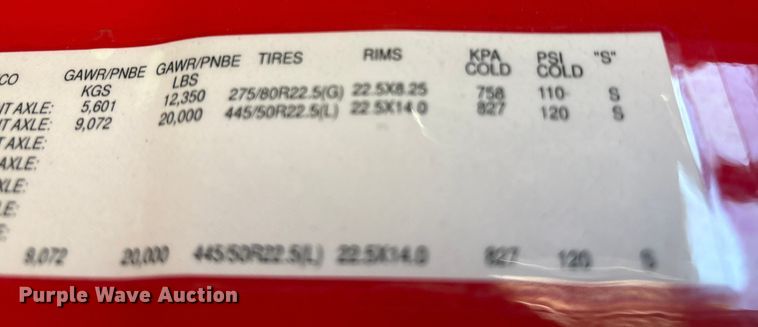 image for item YA1278 2018 Freightliner Cascadia semi truck