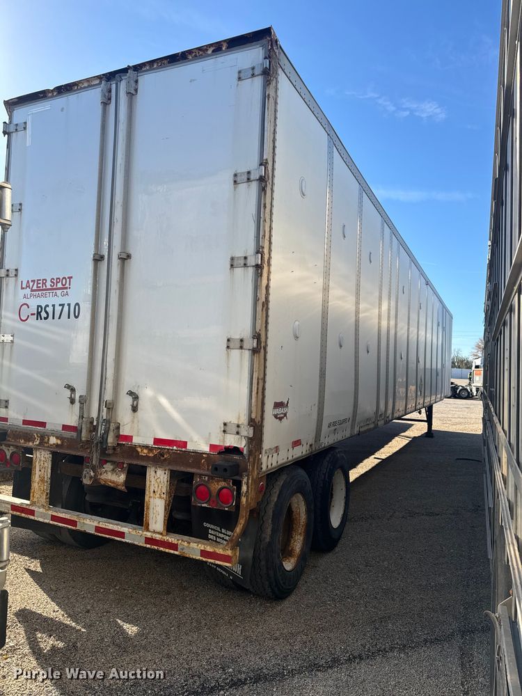 image for item YA1517 1995 Wabash dry van trailer