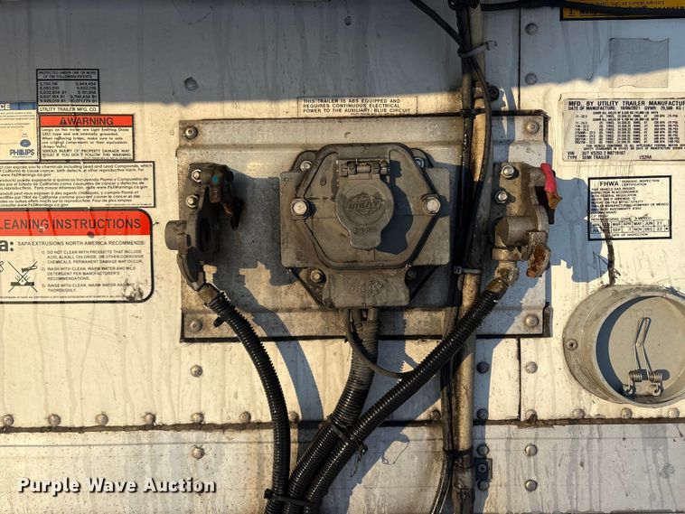 image for item YA1614 2022 Utility VS2RA refrigerated van trailer