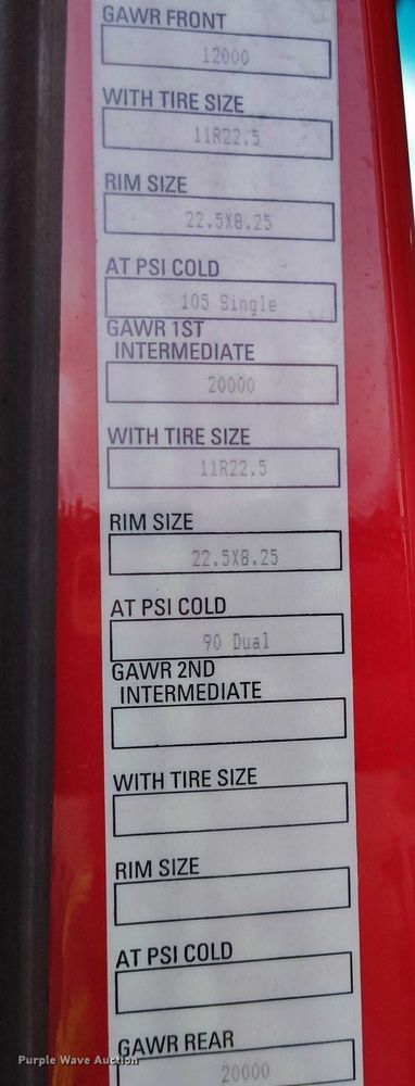 image for item YA1622 2016 Kenworth  T880 semi truck