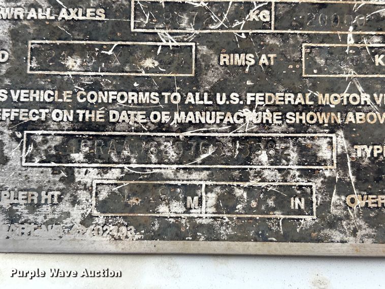 image for item YA1633 2007 Great Dane dry van trailer