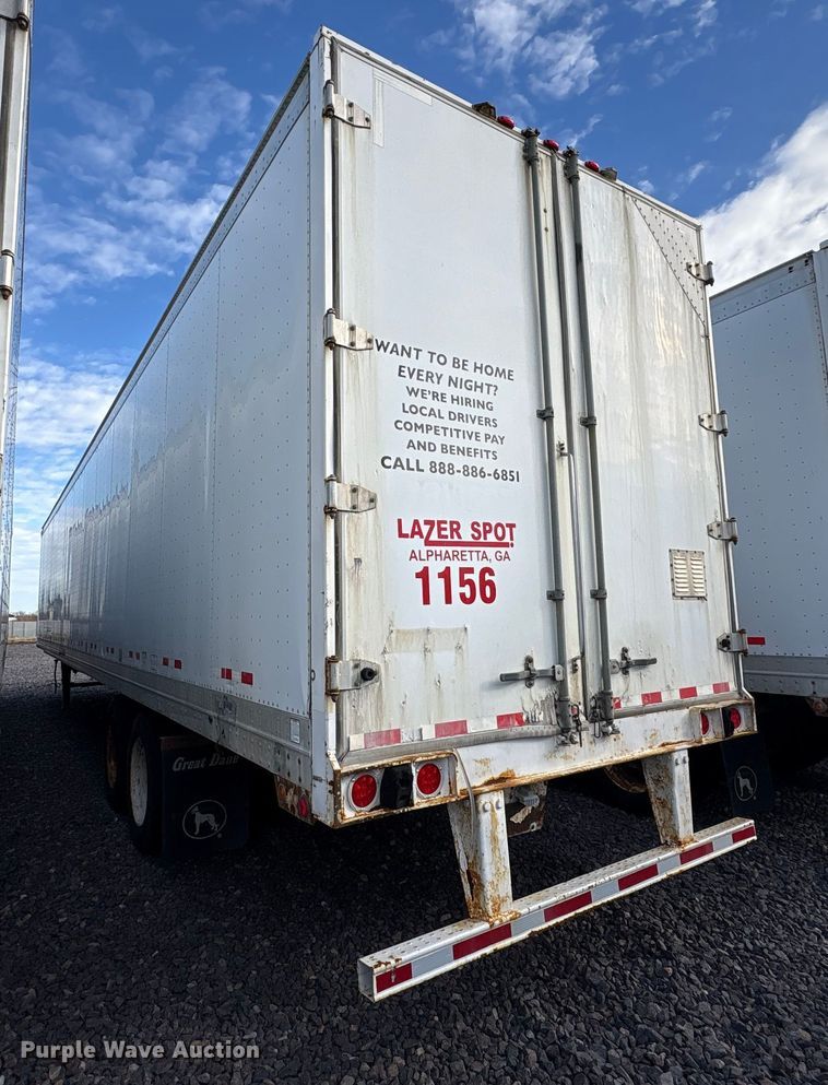 image for item YA1634 2007 Great Dane 7311TP-SAL dry van trailer