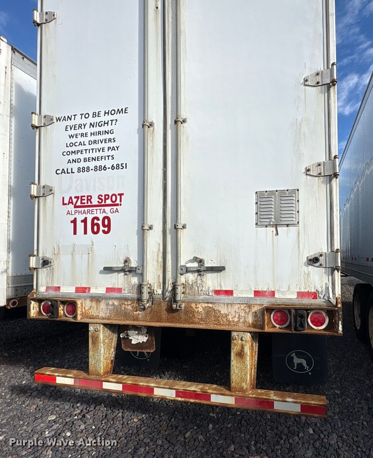 image for item YA1635 2007 Great Dane 7311TP-SAL dry van trailer