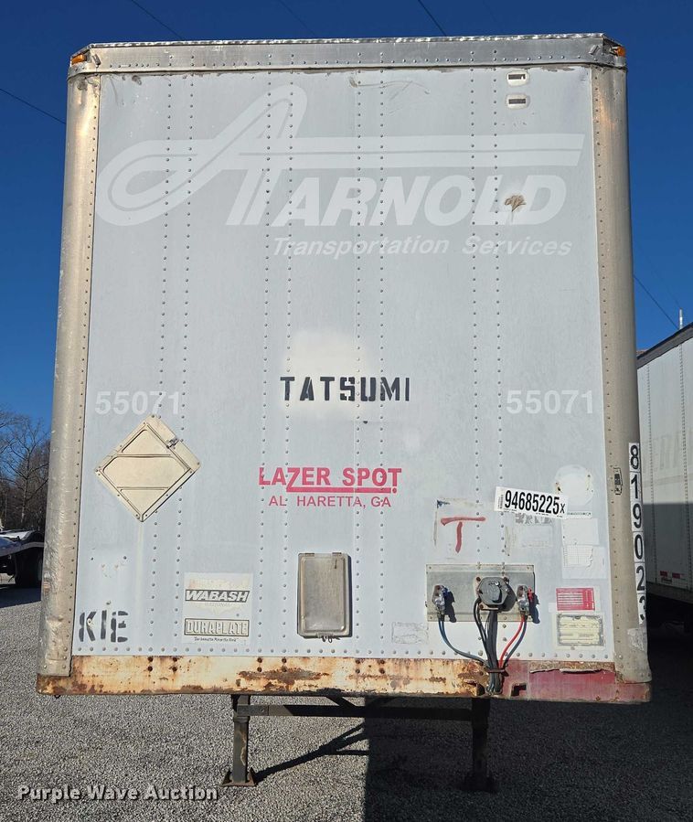 image for item YA1671 2000 Wabash DVCVHPC dry van trailer