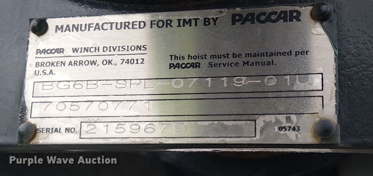 image for item YA1880 2023 Peterbilt 200 utility / service truck