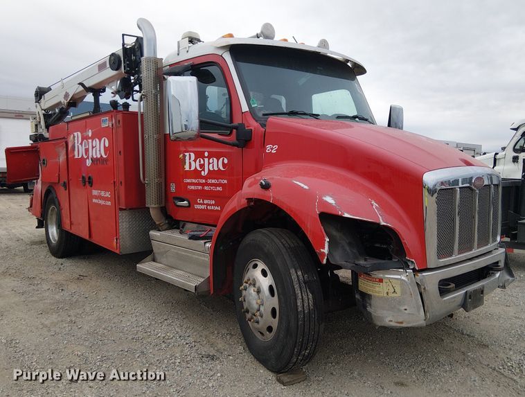 image for item YA1880 2023 Peterbilt 200 utility / service truck