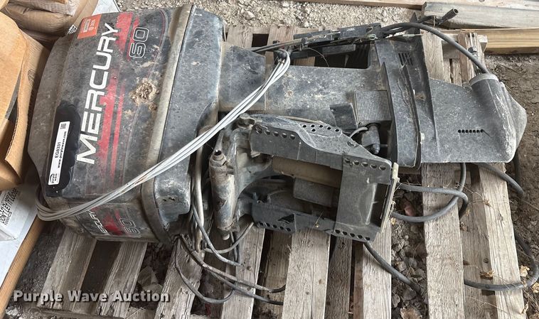 image for item EG8331 1997 Mercury 60 ELPTO outboard boat motor