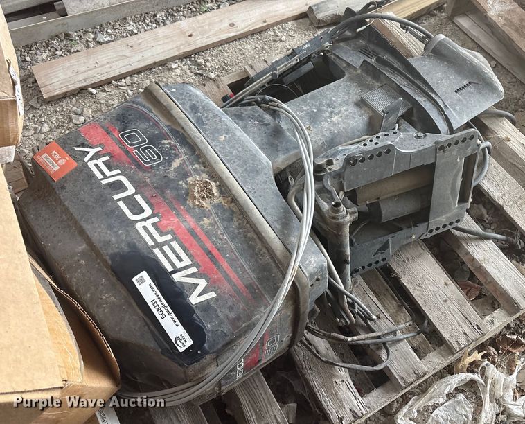 image for item EG8331 1997 Mercury 60 ELPTO outboard boat motor