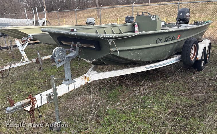 image for item EG8333 1983 Polar Kraft 17' Aluminum Boat