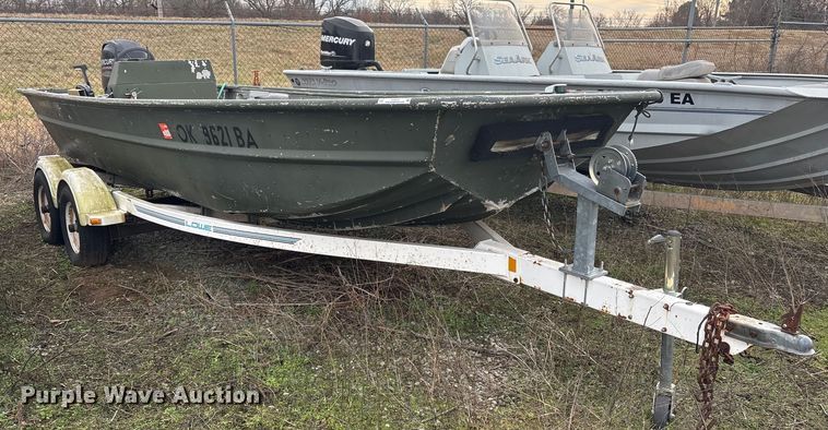 image for item EG8333 1983 Polar Kraft 17' Aluminum Boat