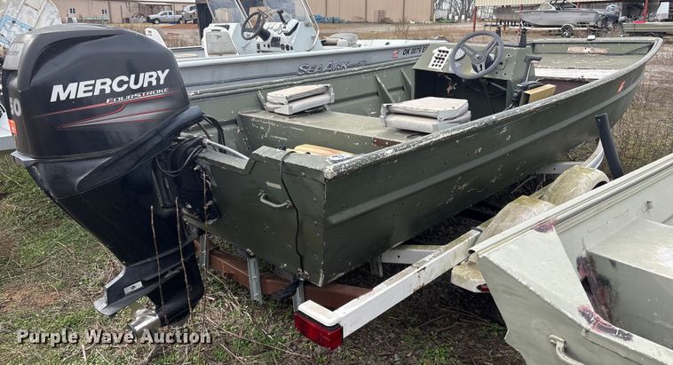 image for item EG8333 1983 Polar Kraft 17' Aluminum Boat