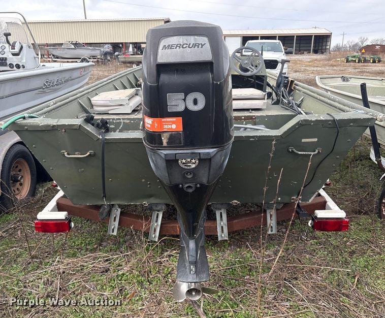 image for item EG8333 1983 Polar Kraft 17' Aluminum Boat