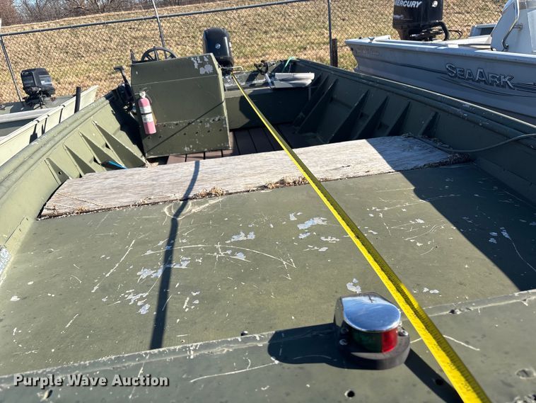 image for item EG8333 1983 Polar Kraft 17' Aluminum Boat