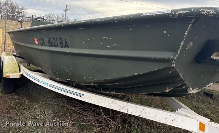 image for item EG8333 1983 Polar Kraft 17' Aluminum Boat