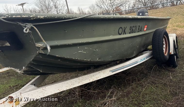 image for item EG8333 1983 Polar Kraft 17' Aluminum Boat