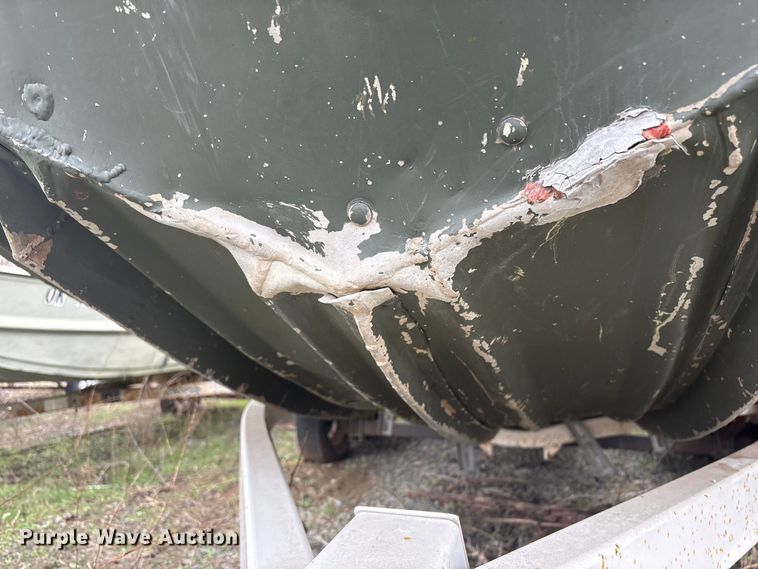 image for item EG8333 1983 Polar Kraft 17' Aluminum Boat