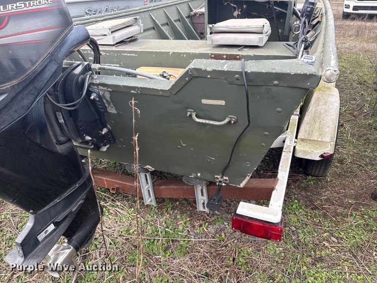 image for item EG8333 1983 Polar Kraft 17' Aluminum Boat