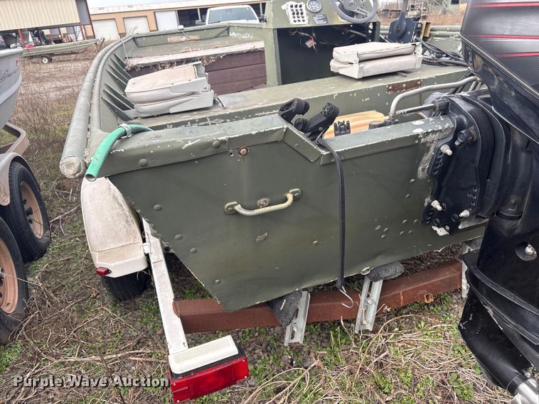 image for item EG8333 1983 Polar Kraft 17' Aluminum Boat