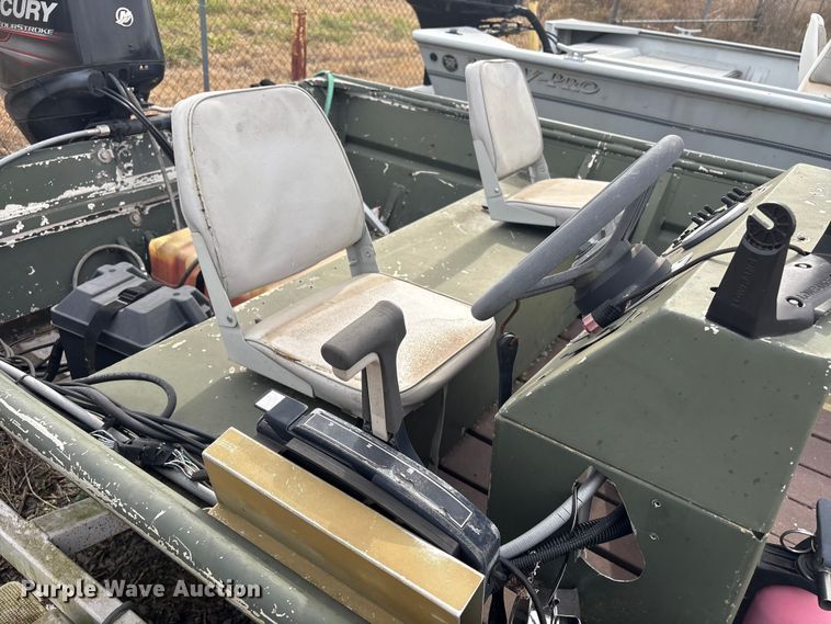 image for item EG8333 1983 Polar Kraft 17' Aluminum Boat