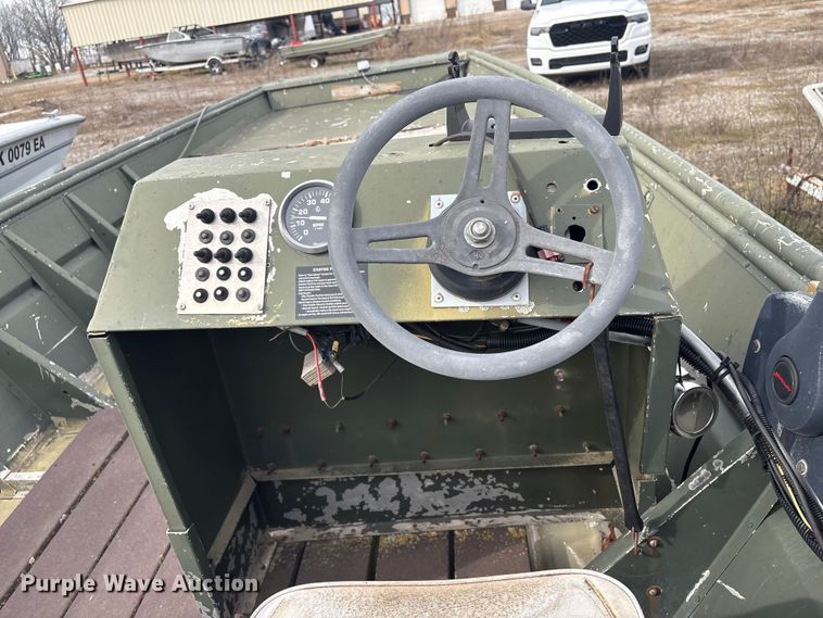 image for item EG8333 1983 Polar Kraft 17' Aluminum Boat