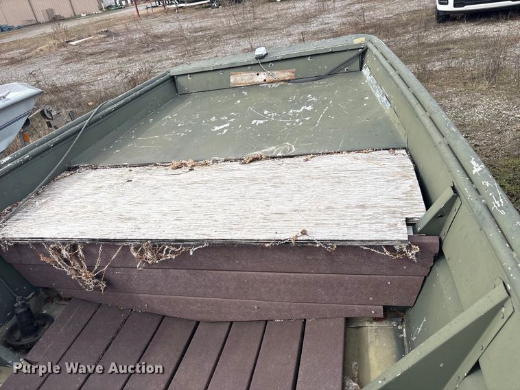 image for item EG8333 1983 Polar Kraft 17' Aluminum Boat