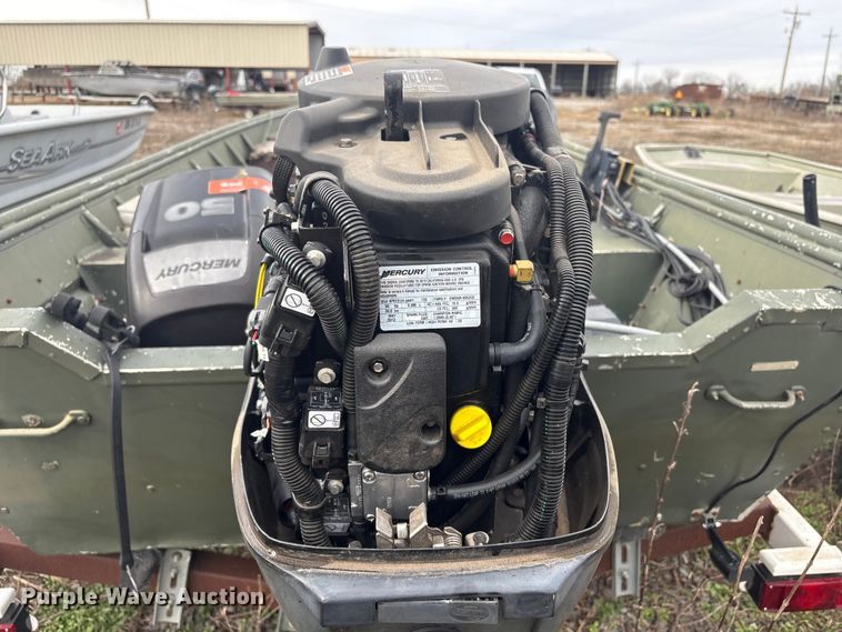 image for item EG8333 1983 Polar Kraft 17' Aluminum Boat