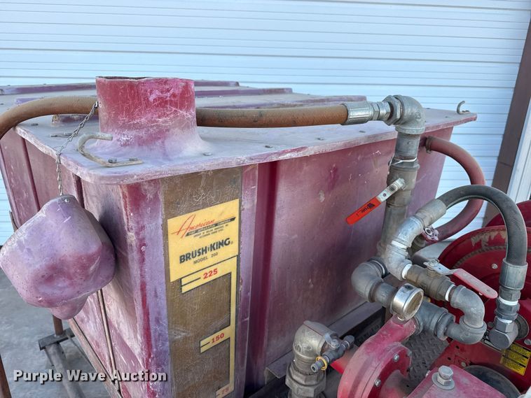 image for item EP2757 American Fire Apparatus Company Brush King brush fire skid unit