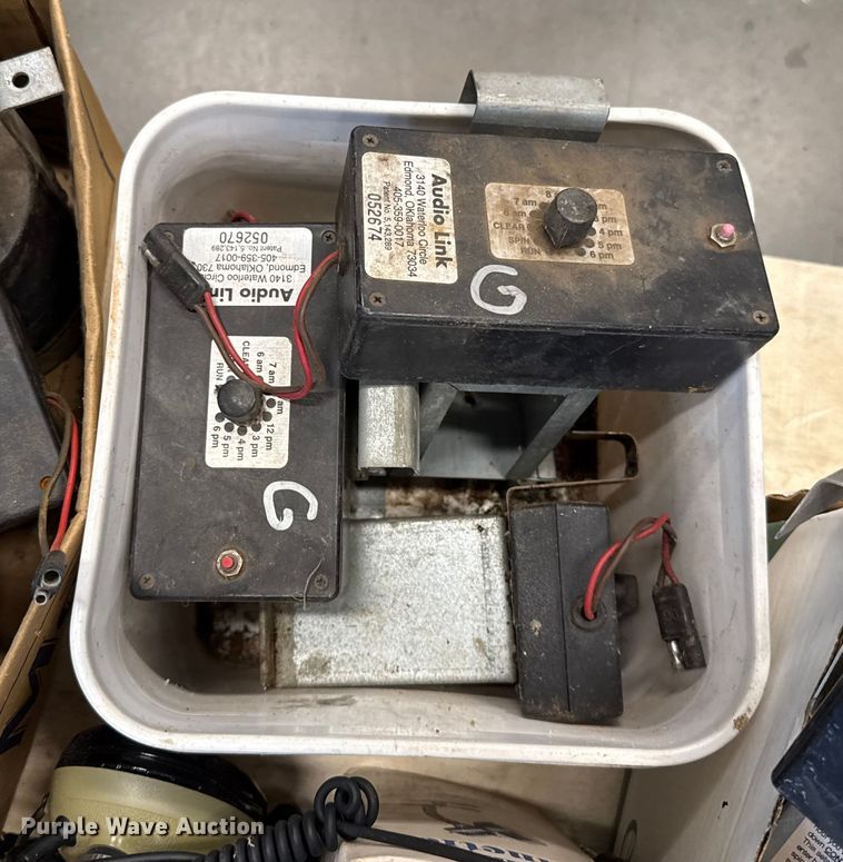 image for item ES5519 Approximately (22) feeder control boxes 