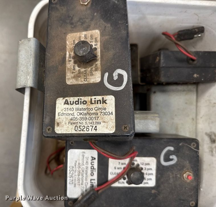 image for item ES5519 Approximately (22) feeder control boxes 