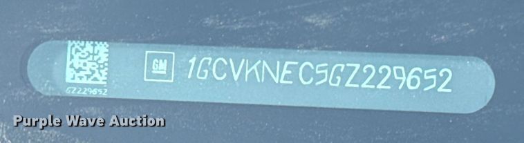 image for item ES5549 2016 Chevrolet Silverado 1500 Ext. Cab pickup truck