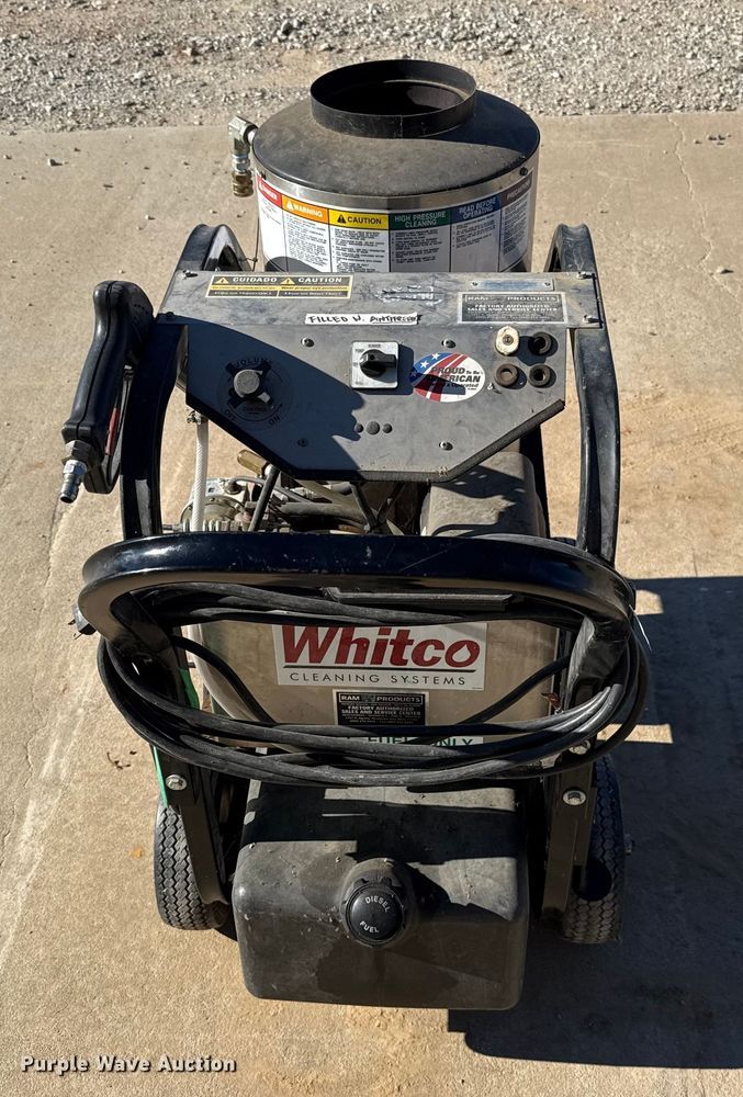 image for item ES5582 Whitco Raider 216RS hot pressure washer