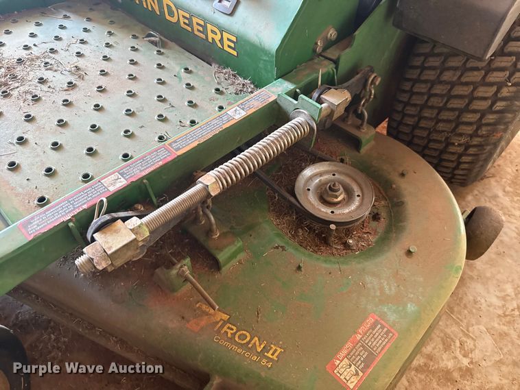 image for item ES5584 John Deere 727A ZTR lawn mower