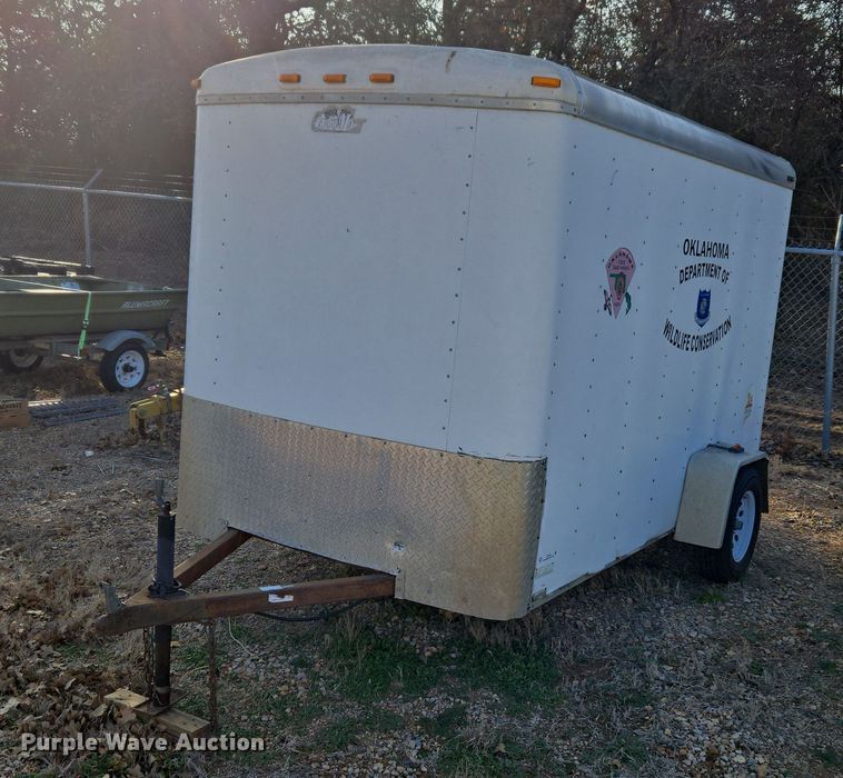 image for item ET1096 2007 Forrest River enclosed cargo trailer