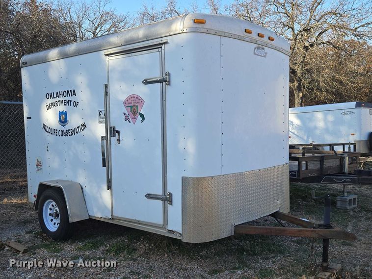 image for item ET1096 2007 Forrest River enclosed cargo trailer