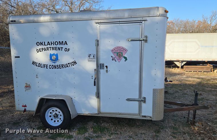 image for item ET1096 2007 Forrest River enclosed cargo trailer