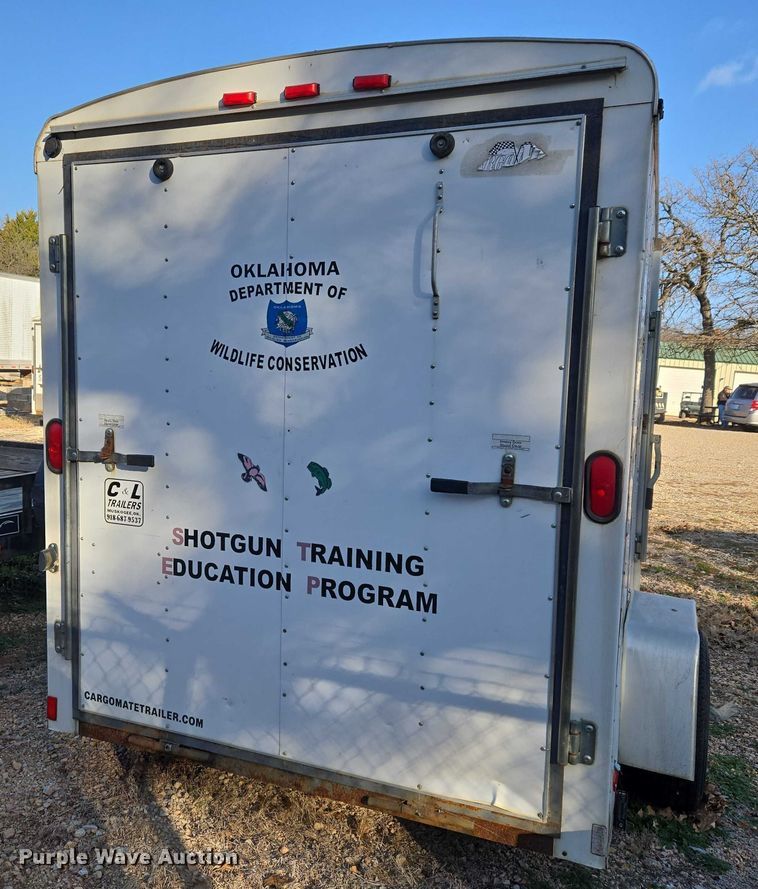 image for item ET1096 2007 Forrest River enclosed cargo trailer