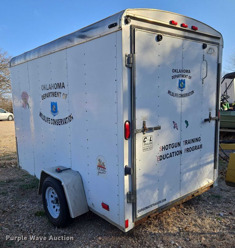 image for item ET1096 2007 Forrest River enclosed cargo trailer