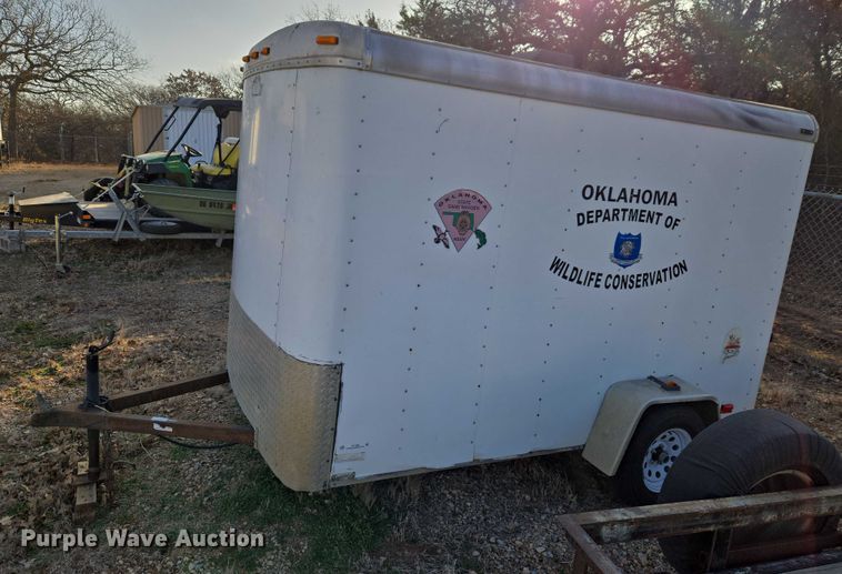 image for item ET1096 2007 Forrest River enclosed cargo trailer