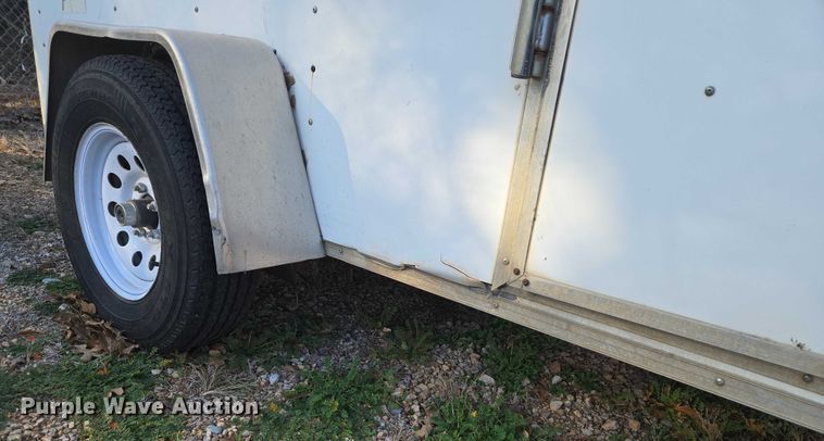 image for item ET1096 2007 Forrest River enclosed cargo trailer