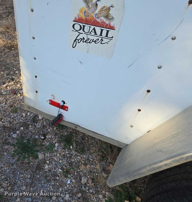 image for item ET1096 2007 Forrest River enclosed cargo trailer