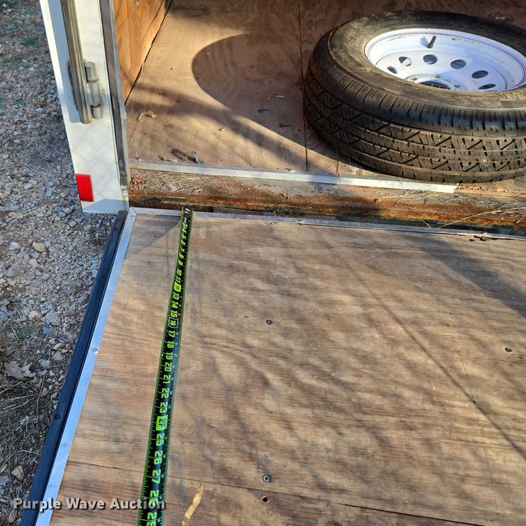 image for item ET1096 2007 Forrest River enclosed cargo trailer