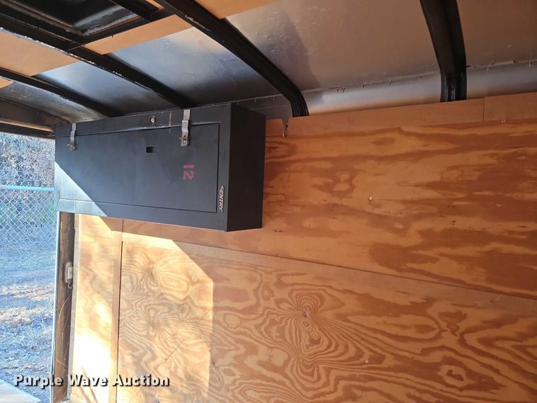 image for item ET1096 2007 Forrest River enclosed cargo trailer