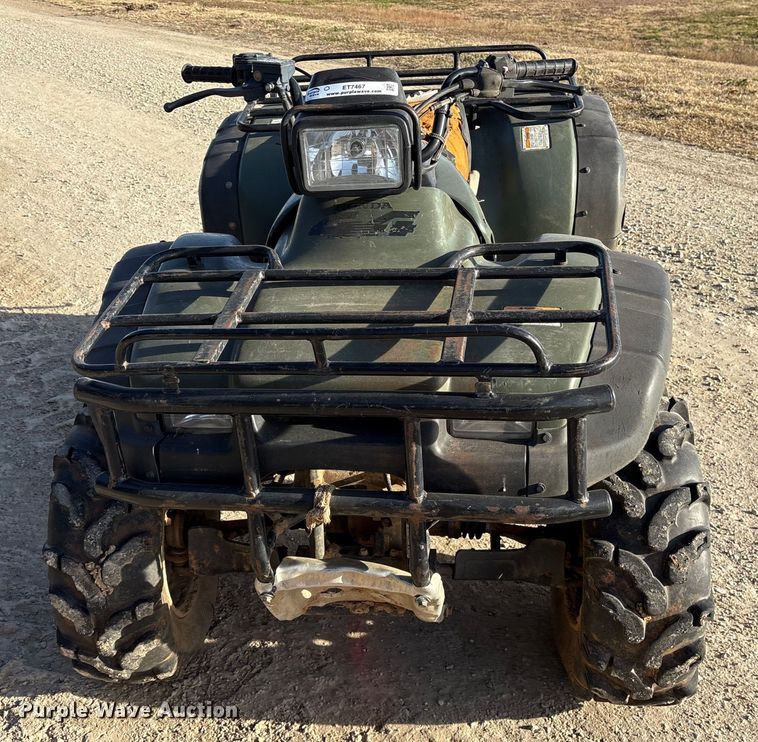 image for item ET7467 2003 Honda Foreman TRX450FM ATV