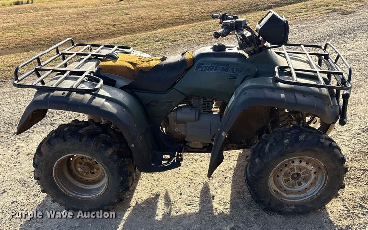 image for item ET7467 2003 Honda Foreman TRX450FM ATV