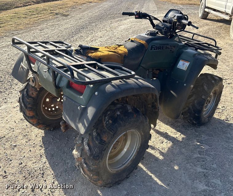 image for item ET7467 2003 Honda Foreman TRX450FM ATV