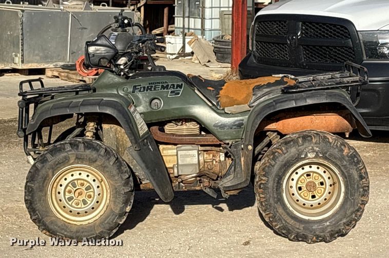 image for item ET7467 2003 Honda Foreman TRX450FM ATV