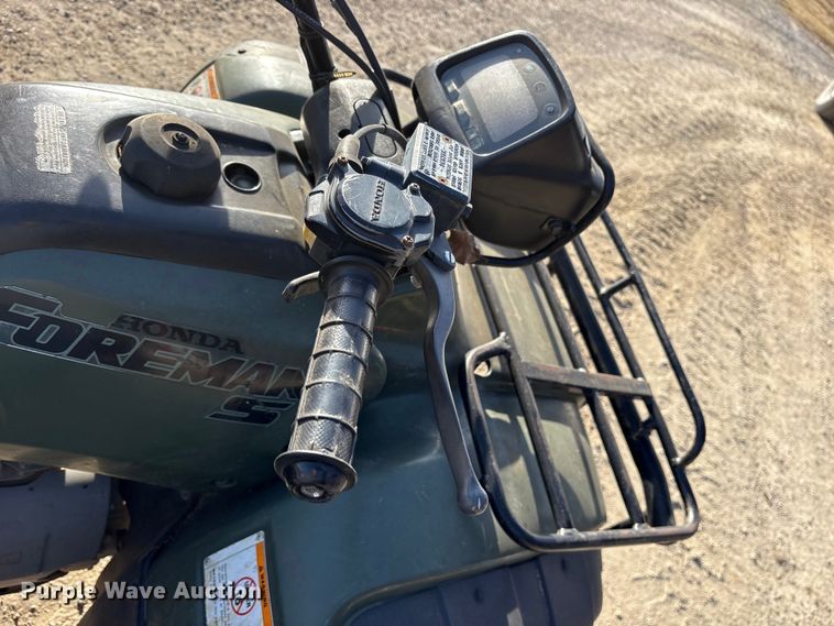 image for item ET7467 2003 Honda Foreman TRX450FM ATV