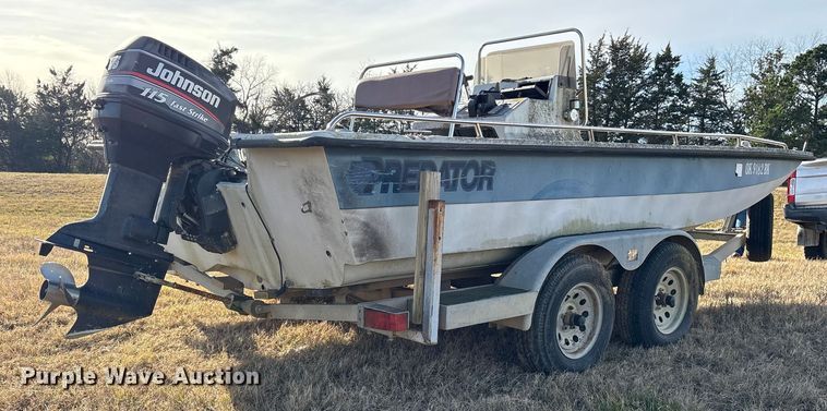 image for item ET7469 1994 Predator 196 boat